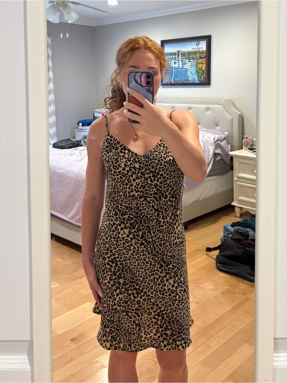 Leopard Slip Dress